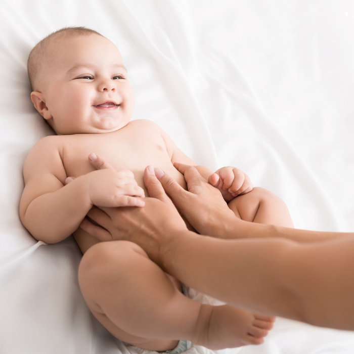 Baby Massage bei Lisa Andersson